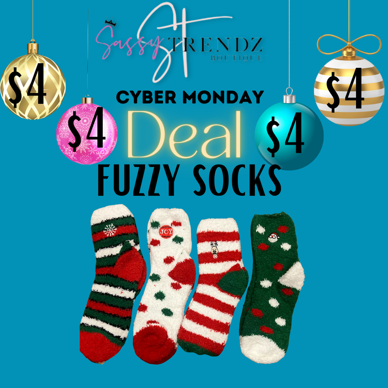 Fuzzy Socks-Doorbuster