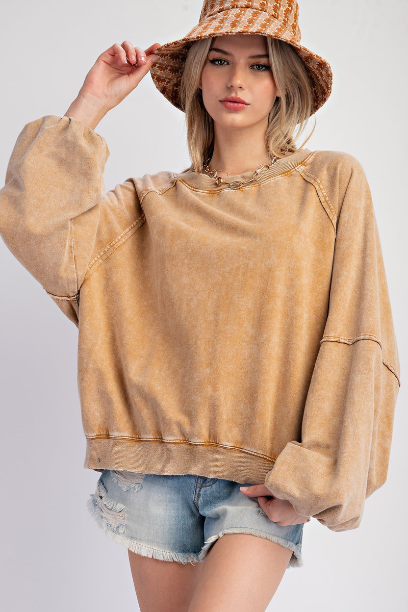 Hold on Baby Knit Pullover