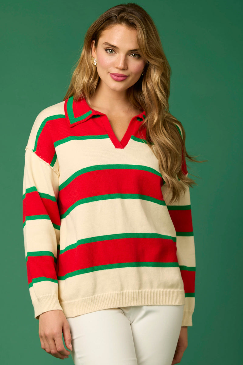 FF Bold Stripe Sweater