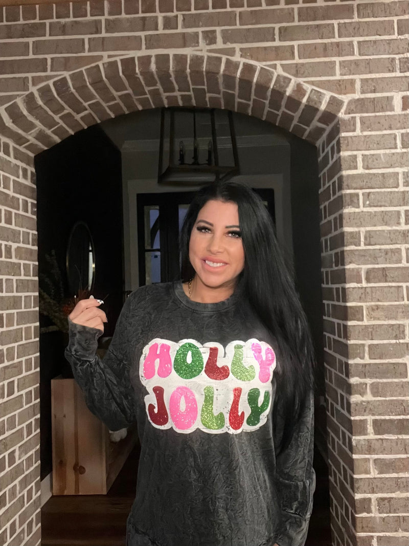 Texas True Threads Holly Jolly Sweatshirt