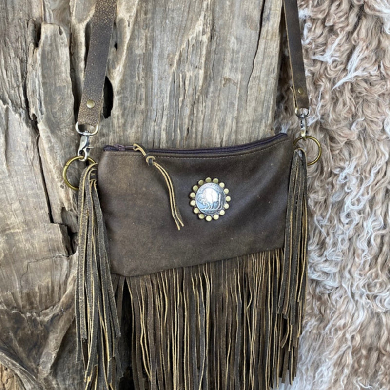 KIG DB BROWN OLIVE W CONCHO