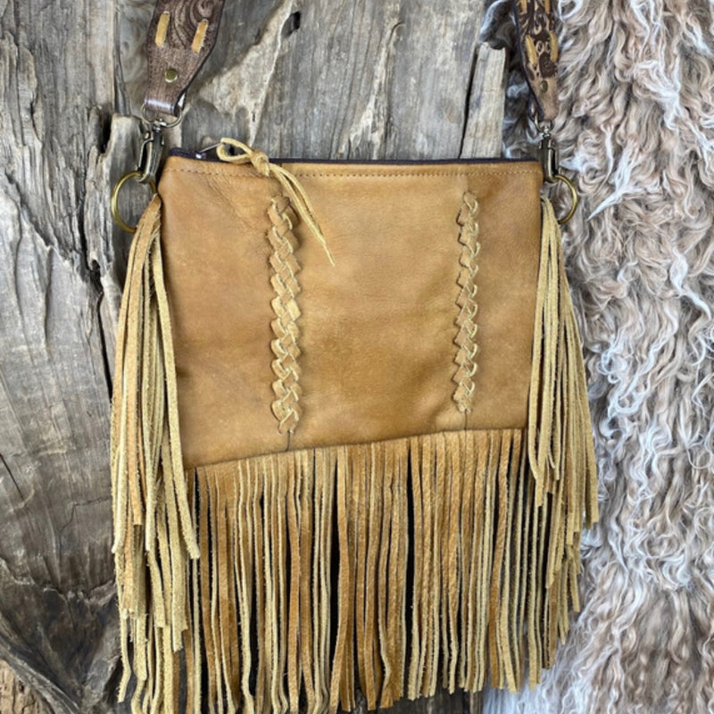 KIG SUNSET RIDGE TAN BRAIDED MAXINE