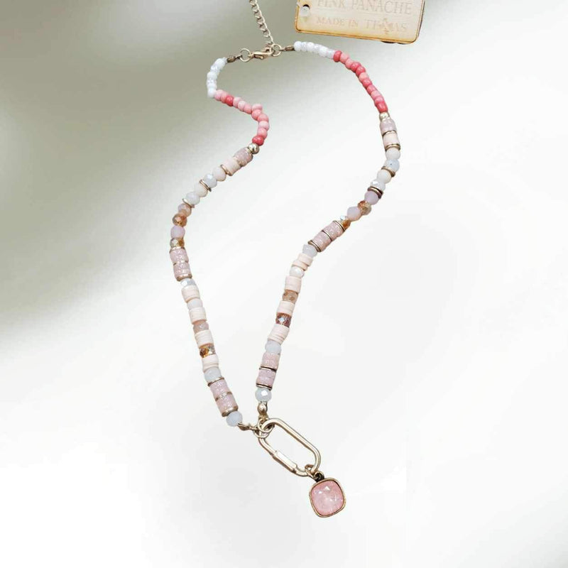 PP Coral/Pink Necklace