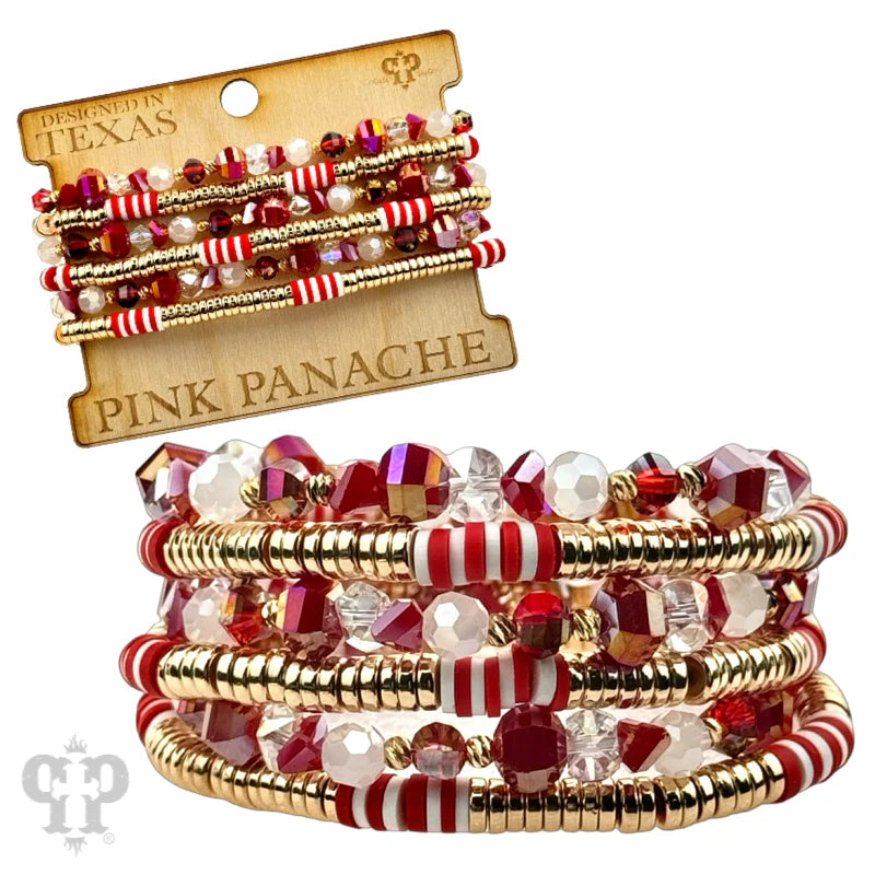 PP Christmas Candy Cane Bracelet