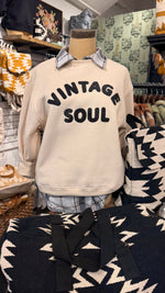 PANACHE Vintage Soul Sweatshirt - CREAM