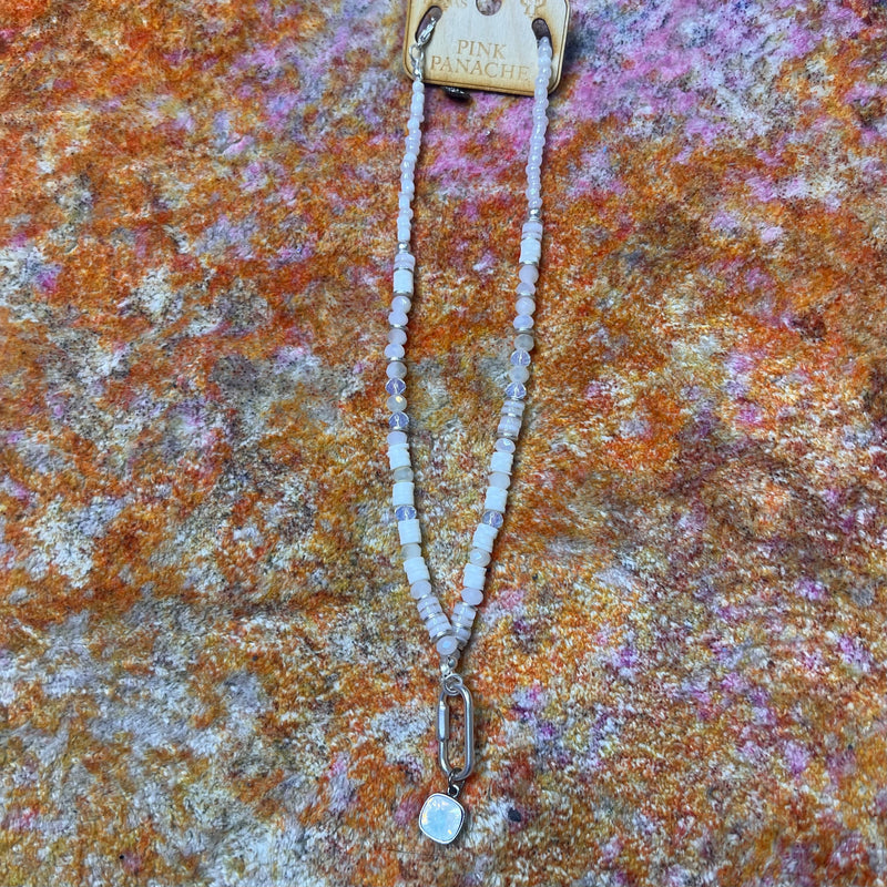 PP White Opal Necklace