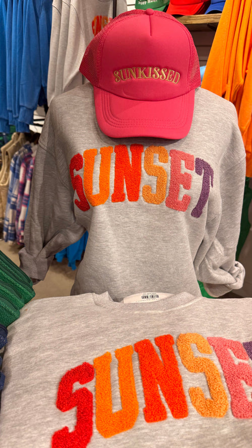 PANACHE Sunset Sweatshirt - H GREY by Panache Apparel Co. on Simply Obsessed