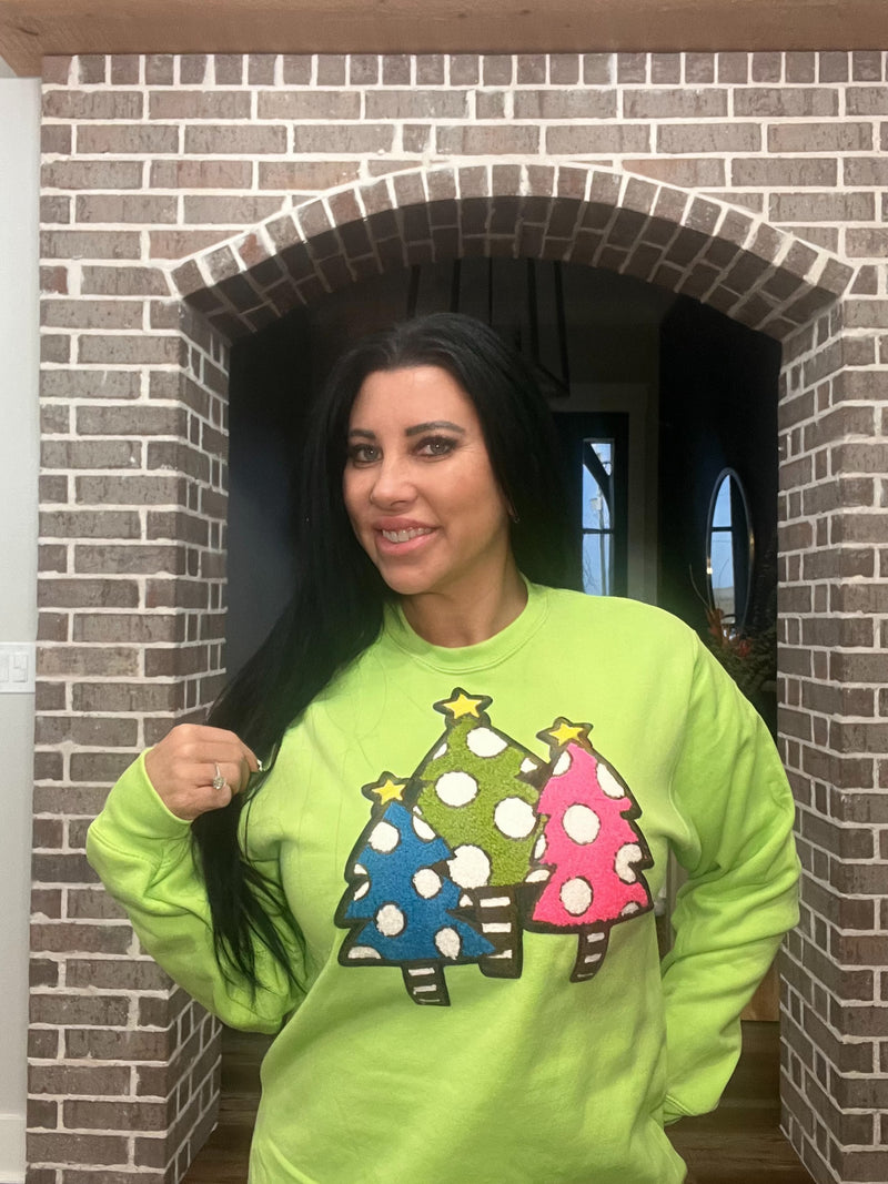 Polka Dot Trees Sweatshirt