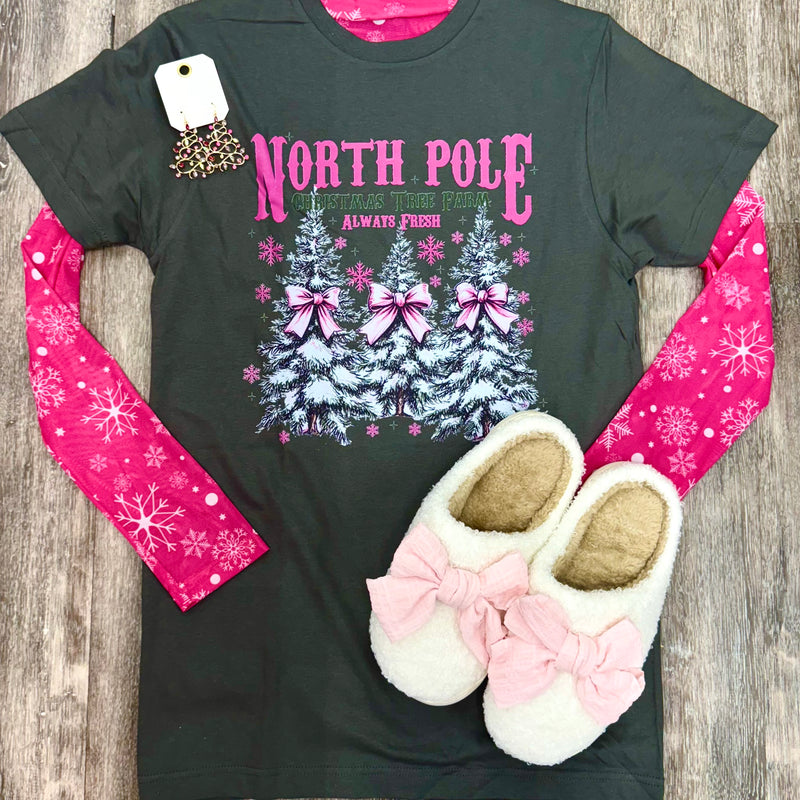 STB North Pole Christmas Tree Farm Tee