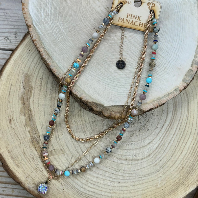 PP Triple Layer Necklace