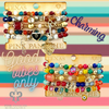 PP Live Mixed charm bracelet set