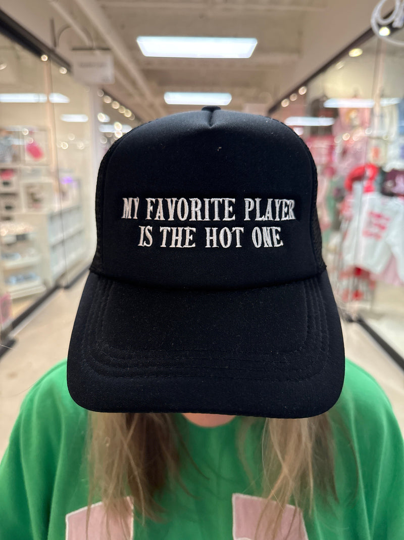 PANACHE Favorite Player is the Hot One Trucker Hat - BLACK