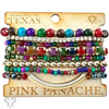 PP Live Rhinestone and bead bracelet set