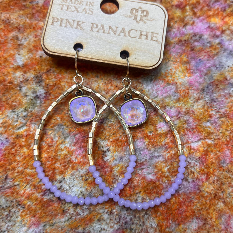 PP Lilac Earrings