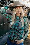 Concho Queen Mesh Top