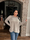 Zenana Plus Size Ribbed Oversized Top