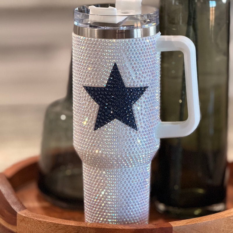 Rhinestone Bling Star 40oz Cup