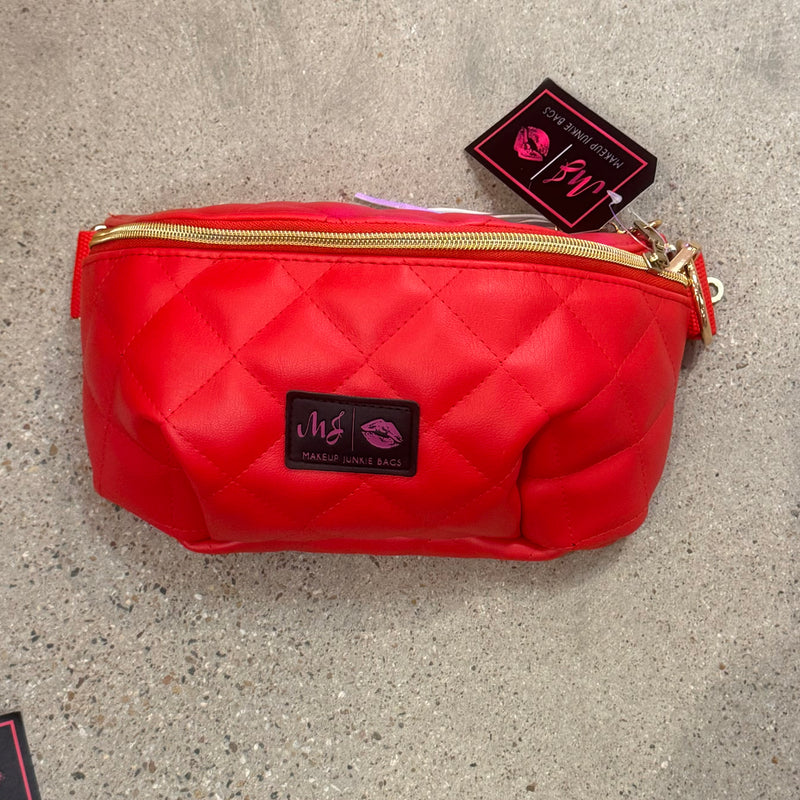 MJ Red Quilted Sidekick