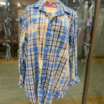 Lightweight Plaid Button up - 2X