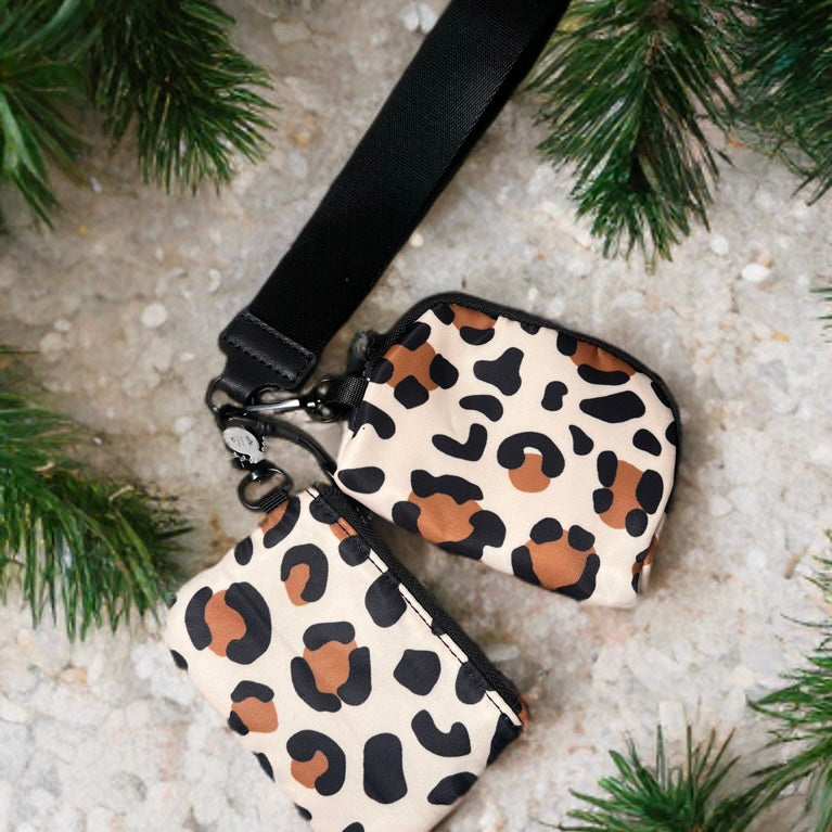 Door Buster Leopard Wristlet