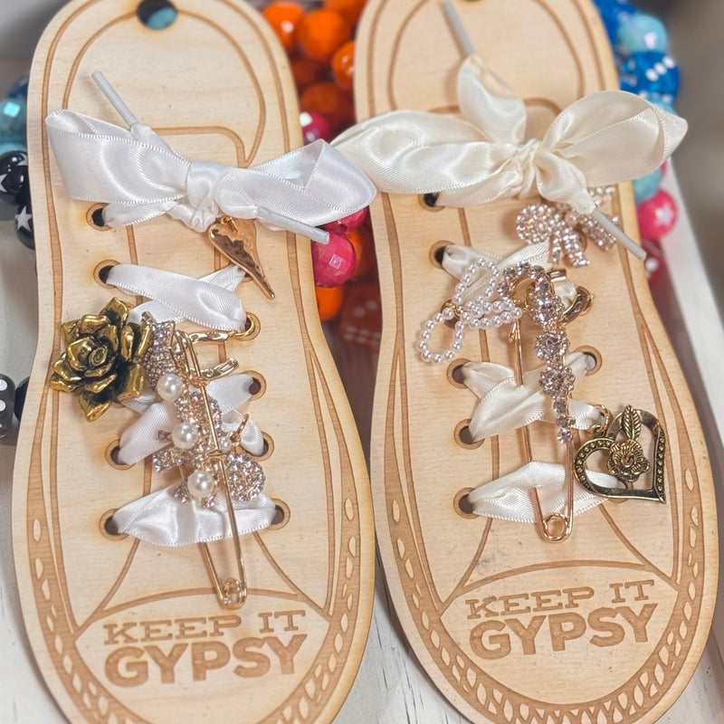 KIG Gold Shoe charms