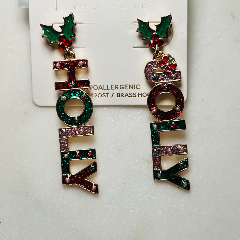 Holly Jolly Whimsical Earrings