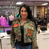 Camel Threads Crop Custom Camo Jacket