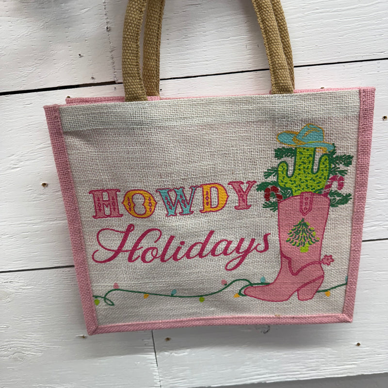 RS Howdy Holidays Gift Tote