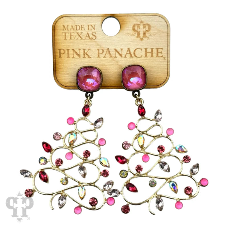 PP Whimsical Christmas Tree Earrings