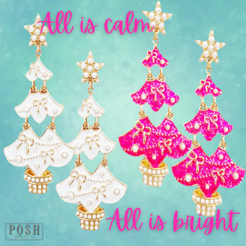 Posh Tree Earrings