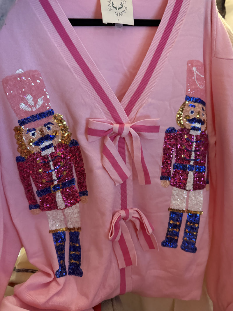 FF Pink Nutcracker Vest with Bow