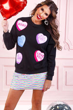 Jess Lea Sugar Rush Chenille Patch Pullover