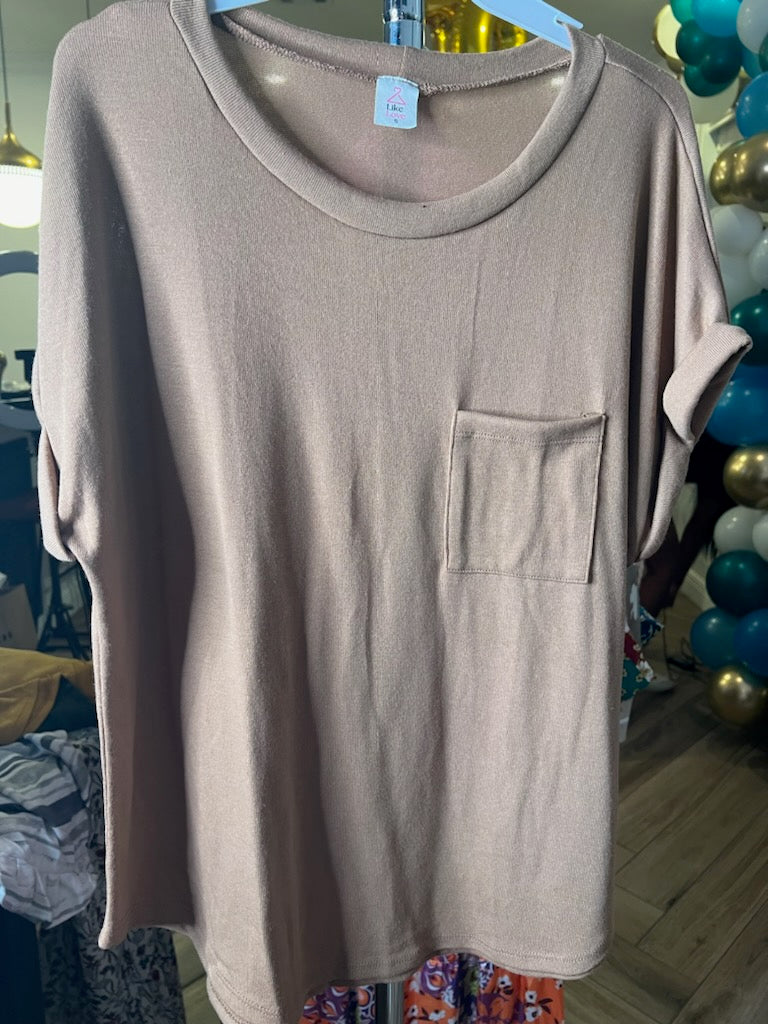 SIL Array Live Caramel Basic Pocket Top