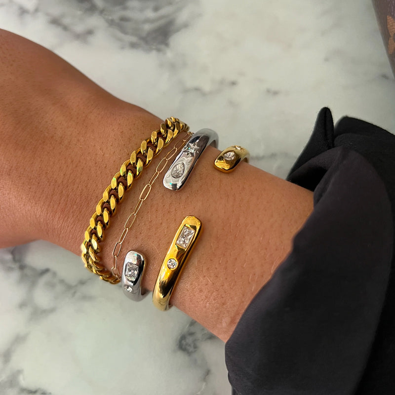 Chansuttpearl The Jordan Bangle