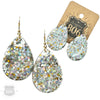 806 Glitter Acrylic Earrings