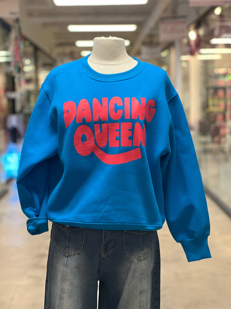 PANACHE Dancing Queen Sweatshirt - ROYAL BLUE