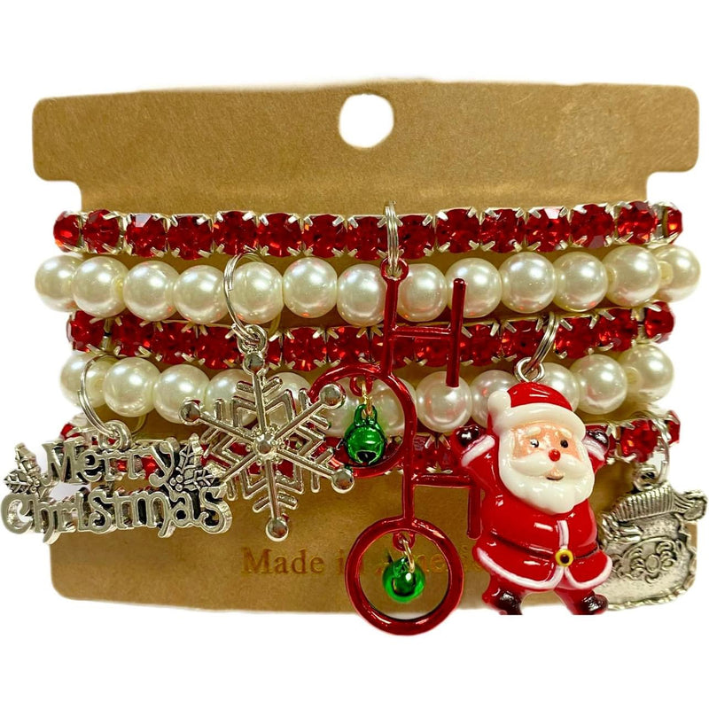 ATG HOHO Santa Bracelet Set