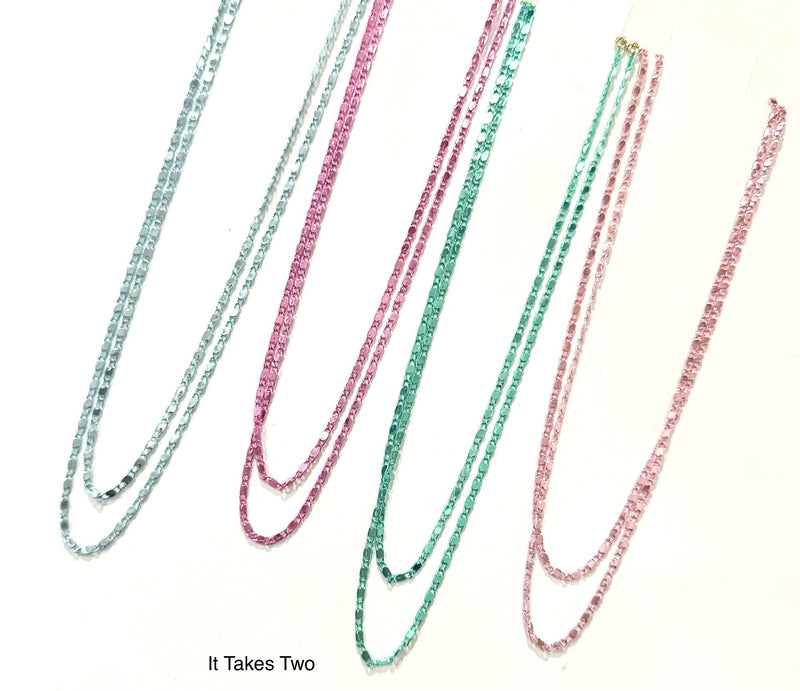 B.B. Lila ARRAY - It Takes Two Necklace