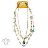 PP Live Bead and chain necklace