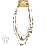 PP Live Bead and chain necklace