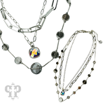 PP Live Bead and chain necklace