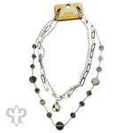 PP Live Bead and chain necklace