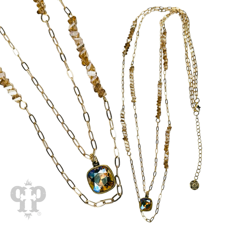 PP Live Long chain pendant necklace