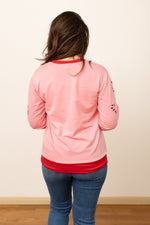 SG Array Live Jolly but Twisted Pink Sweatshirt