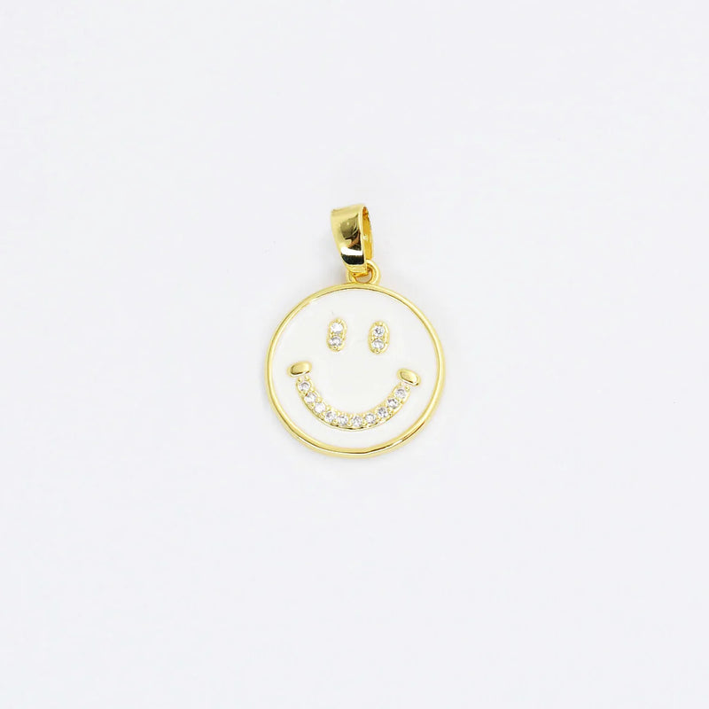 TJ Shiny Smile White Charm CH-100