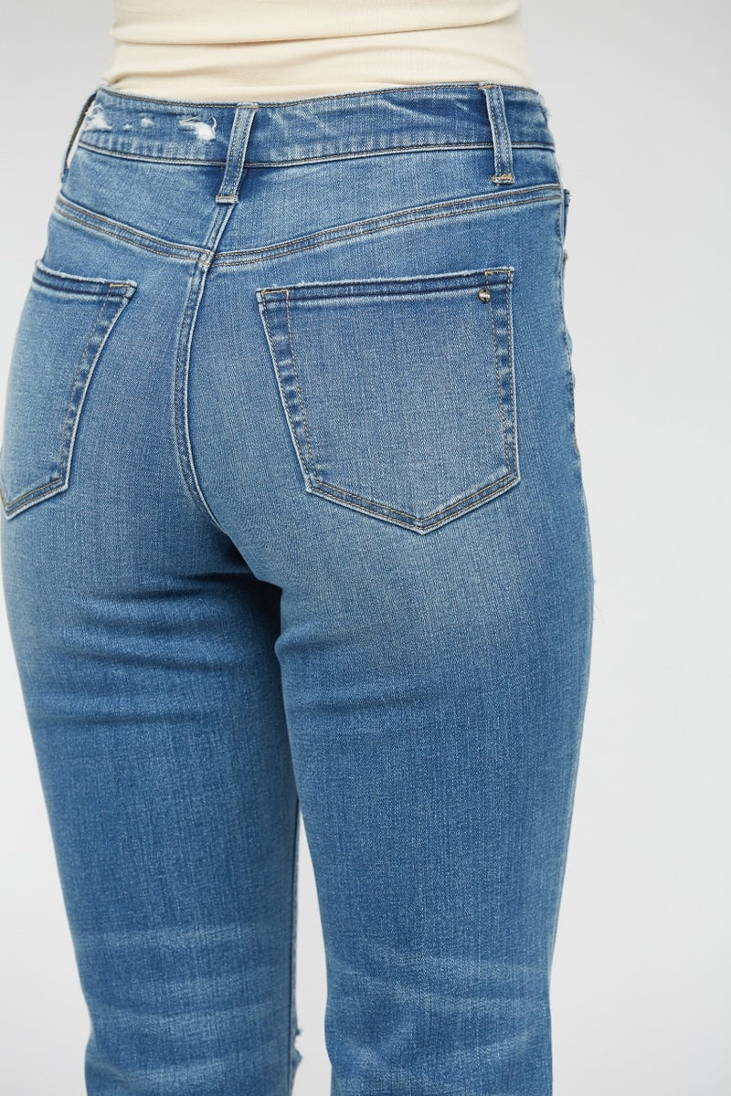 Lexi High Rise Straight Leg Jeans