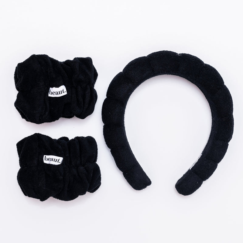 bubble headband + wristbands set